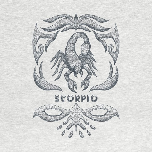 Scorpio Zodiac Design by Utopia Shop